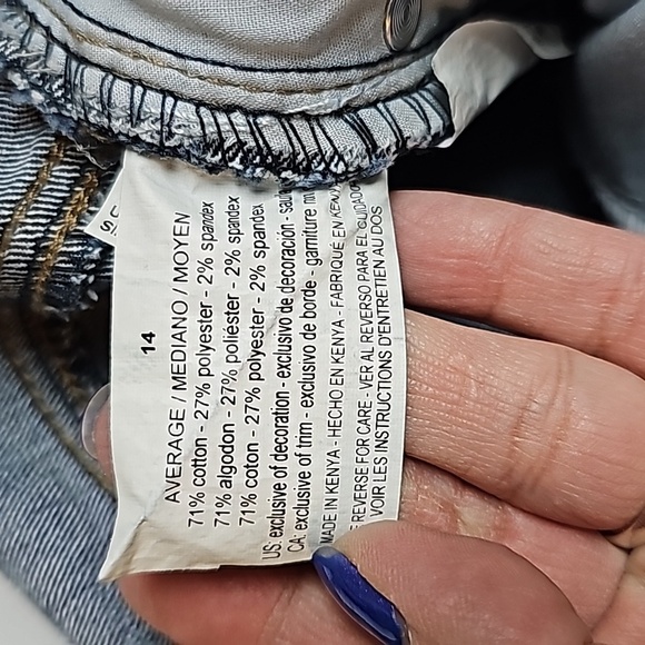 Gloria Vanderbilt Amanda Denim Jeans Sz 14 excellent condition - Picture 9 of 9